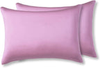 100% Silk Pillow Cases 2 Pack, Mulberry Silk Pillowcase by Victivic