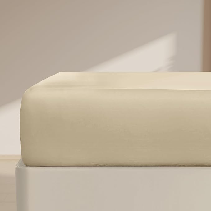 FreshCulture Full Fitted Sheet Only – Premium Hotel-Quality Fitted Sheet by FreshCulture