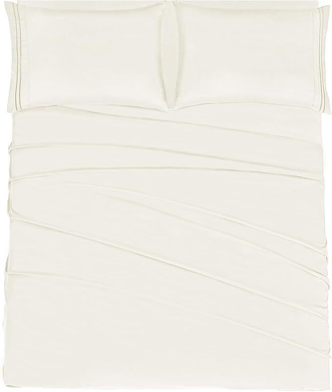 Mejoroom King Size Bed Sheet Set - Image 2
