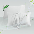 Cooling Pillowcases Queen Size Set of 2, Viscose Derived from Bamboo by HOTSLEEPERSHEETS