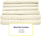 Dobby Stripe Queen Sheets - Image 4