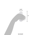 ForPro Professional Collection Stainless Steel Pedi File Refill, 180 Grit - Image 5