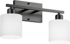 Bathroom Light Fixtures Over Mirror, Anti-Rust Matte Black Vanity Lights 15 Mid - Image 9