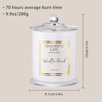 Chloefu LAN Vanilla Bomb Candle, Vanilla Scented Candles Gifts - Image 2