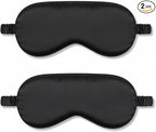 2Pack Silk Sleep Mask, Eye Mask by IEKEODI