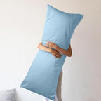 WishSmile Body Pillow Cases Light Blue 20x54 - Image 4