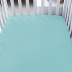 Biloban Crib Sheets Fitted, 2 Pack Crib Sheet Fits - Image 2