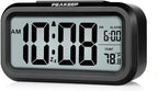 Peakeep Night Light Digital Alarm Clock Battery Operated by PEAKEEP