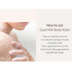 SHOWERMATE Goat Milk Body Wash Manuka Honey 27 fl oz / 800 ml - Image 5