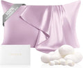 THXSILK Silk Pillowcase for Hair and Skin, 100% Mulberry Silk Bed Pillowcase 22 by THXSILK