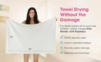 Hair RePear The Ultimate Hair Towel – Generous 29" x 45" Premium Cotton Hair - Image 6