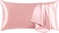 THXSILK Pure Mulberry Silk Zipper Pillow Case, Grade 6A+ Mulberry Silk by THXSILK