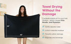 Hair RePear The Ultimate Hair Towel – Generous 29" x 45" Cotton Hair Towel - Image 6