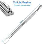 Manicure Kit for Women, 2-Piece Stainless Steel Nail Tools - Image 5
