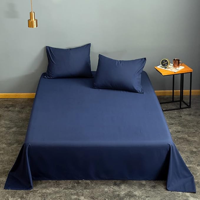 Microfiber Queen Bedding Flat Sheet, Ultra Soft and Wrinkle, Stain Resistant - Image 4