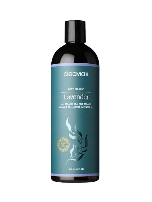 Aleavia Lavender Body Cleanse – Organic & All-Natural Prebiotic Body Wash by Aleavia