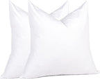 puredown® Feather Down Throw Pillow Inserts 22 x 22, Big Throw Pillows by Puredown