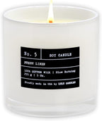 Lulu Candles | Fresh Linen | Smells Clean & Crisp | Luxury Scented Soy Jar by LULUCANDLES