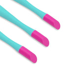 IVON 3pcs Cuticle Trimmer Pusher, Rubber Tip Soft on Nail Bed - Image 3