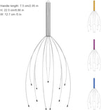 Yeipis 4 Pack Scalp Massagers, Handheld Head Massage Tingler, Scratcher - Image 2