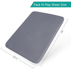 Biloban Pack and Play Sheets Fitted, 2 Pack Pack and Play Sheet Fits - Image 3