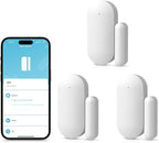 Door Alarm Window Sensors, Door Open Alarm Long Battery Life Wireless by CloureeDirect
