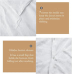 Simple&Opulence 100% Washed Linen Duvet Cover - Image 7