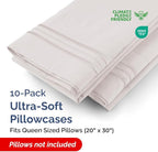 Queen Pillow Cases Set of 10 - Image 2
