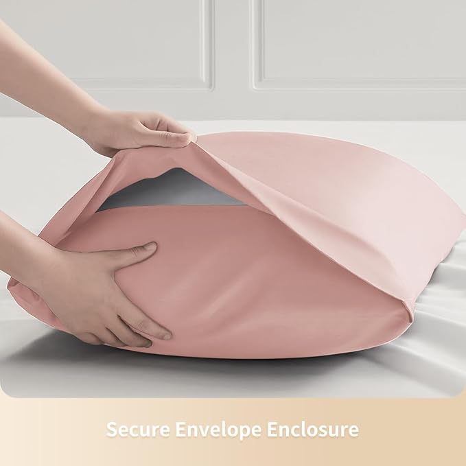 King Pillowcases, Cooling Viscose from Bamboo Pillow Covers - Image 7