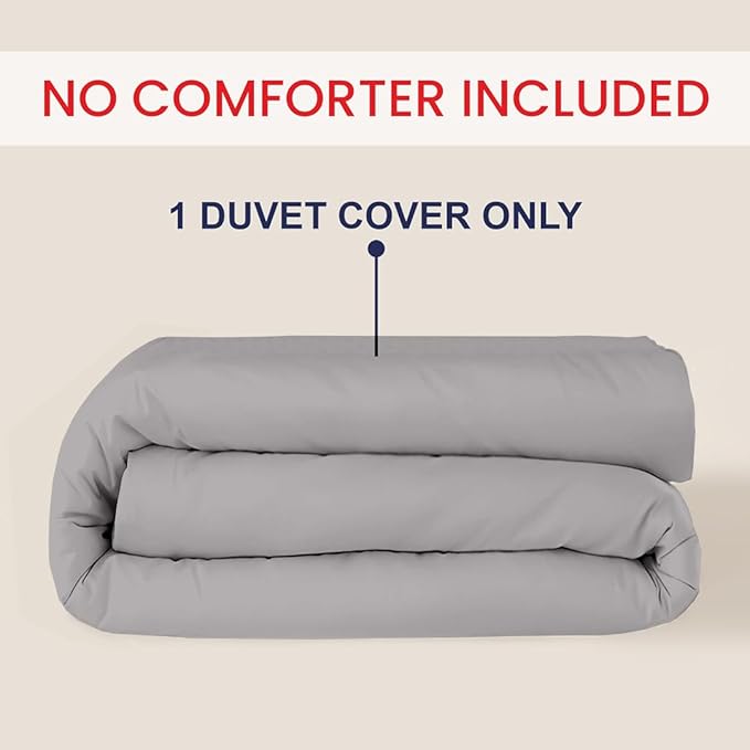 Kotton Culture 1 Pc 120"x120" Duvet Cover Super King Plus/Super Oversize King - Image 2