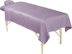 ForPro Professional Collection Premium Microfiber 3-Piece Massage Sheet Set - Image 3