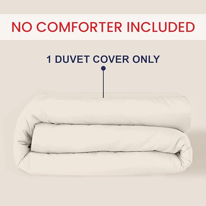 Kotton Culture 1 Pc Twin XL/Twin Duvet Cover Only-100% Egyptian Cotton 600 - Image 2
