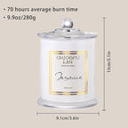 Chloefu LAN Jasmine Candle, Mothers Day Gifts Candles - Image 2