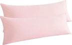 NTBAY Body Pillow Cases Set of 2, 2 Pack Brushed Microfiber 20x54 Pillow Cases by NTBAY