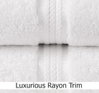 Cotton Craft Ultra Soft 6 Pack Hand Towels 16x28 White Weighs 6 Ounces Each - Image 3