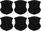Venswell Neck Gaiter Face Mask Men Women, Seamless Bandana Rave Face Cover - Image 2