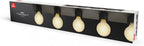 Globe Electric 5-Light Vanity Light, Matte Black, Modern Glam, Bathroom Fixture - Image 9