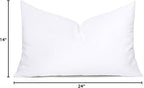MIULEE Throw Pillow Insert Premium Pillow Stuffer Sham Rectangle - Image 8