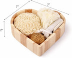 Essentials Spa Gift Set for Women, Heart Shaped Self Care Gift, Relaxation Bath - Image 9