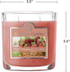 Colonial Candle Fresh Strawberry Rhubarb Scented Jar Candle, 2 Wick, 3.5 oz - Image 5