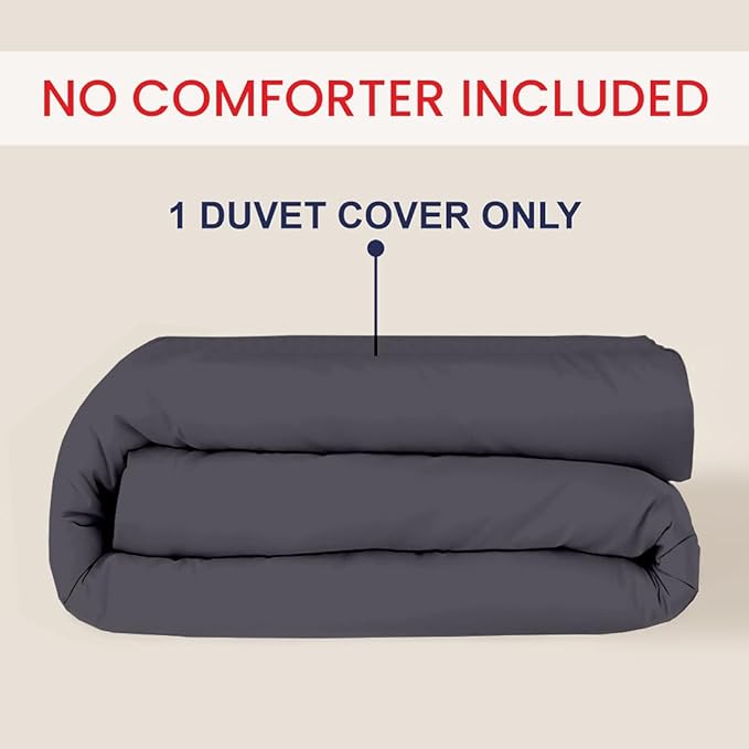 Kotton Culture 1 Pc Twin XL/Twin Duvet Cover Only-100% Egyptian Cotton 600 - Image 2