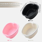 Foot Soaking Tub Sturdy Soaking Feet Bucket Large Size Foot Basin Thickened - Image 5