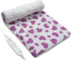 ZXU Heating Pad for Back Pain Relief, Ultra Soft Sherpa Heating Pad for Cramps by ZXU