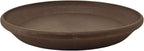 PSW Pot Collection AP25C 10-inch Plastic/Stone/Wood Composite Plant Saucer Drip by PSW