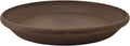 PSW Pot Collection AP30C 12-inch Plastic/Stone/Wood Composite Plant Saucer Drip by PSW