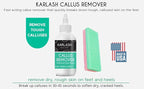 Karlash Callus Remover Gel for Feet and Foot Pumice Stone Scrubber Kit Remove - Image 2