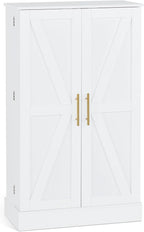 BarberPub Storage Cabinet, Adjustable Shelves, by BarberPub