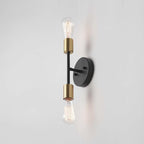 Globe Electric 52085 10" 2-Light Reversible Vanity Wall Light, Matte Black - Image 7