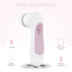 Waterproof Facial Cleansing Spin Brush Set - Image 3