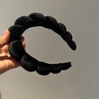 Fashion Headbands for Women Padded Fabric Hair Bands Wide Velvet Non Slip - Image 5
